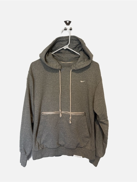 Nike Other - Nike Gray Hooded Sweatshirt with Small Swoosh